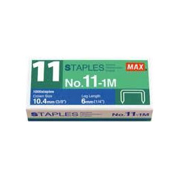 Agrafes MAX HD11FL - Belgapost